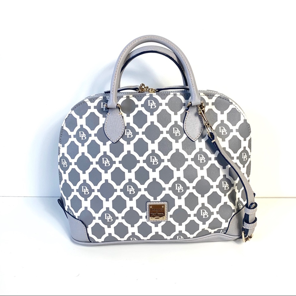 NWOT Dooney & Bourke Sanibel Zip Zip Satchel - Picture 2 of 7